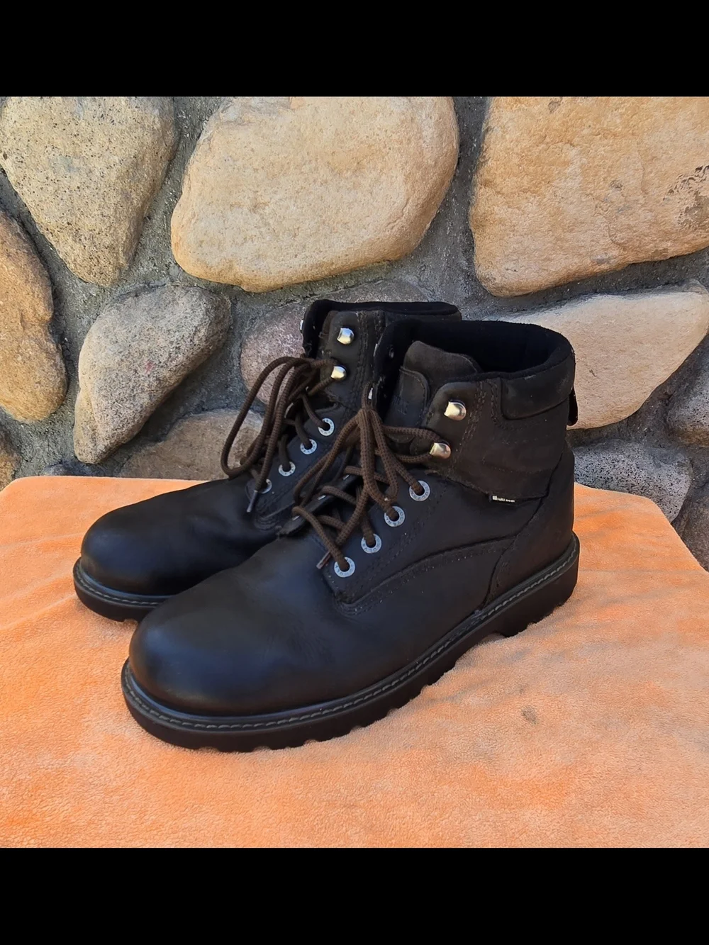 Wolverine Floorhand W10643 Waterproof Leather Work Boots Men’s 12M Brown.